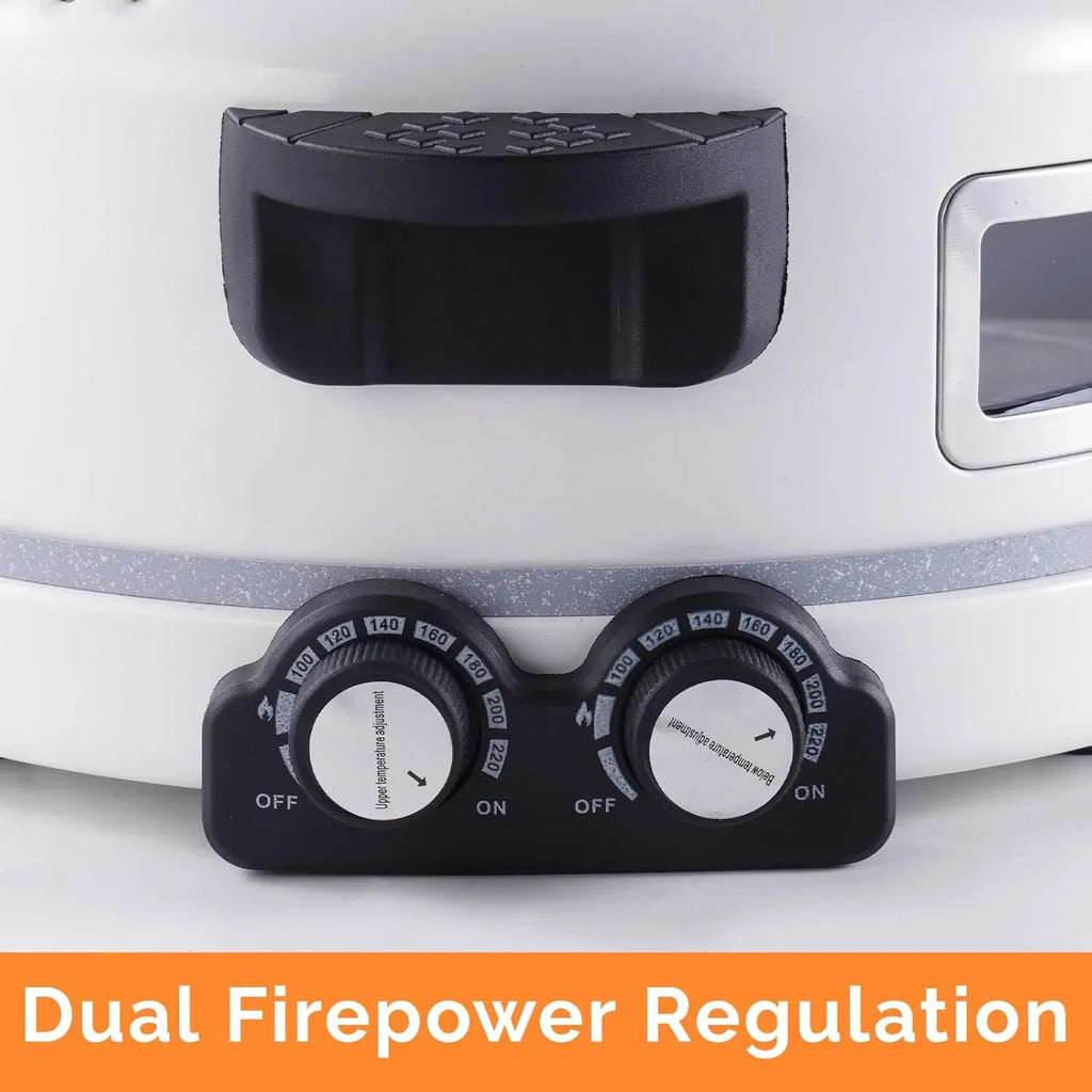 12 Electric Pizza Oven-Countertop Pizza Maker with Timer &Temperatures Control, Perfect for Pizzas/Pancake/Quesadillas/Cookies (12in)