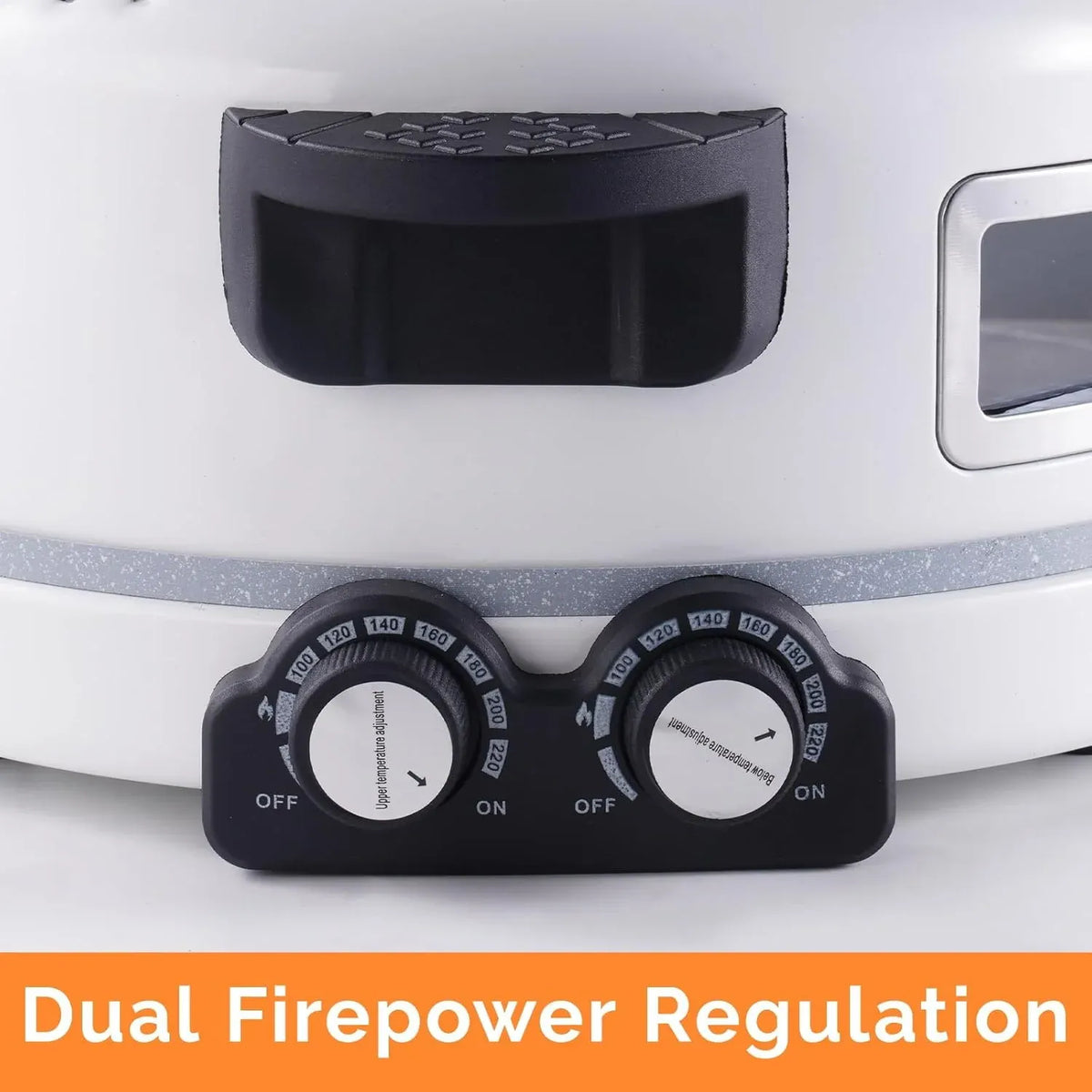 12 Electric Pizza Oven-Countertop Pizza Maker with Timer &Temperatures Control, Perfect for Pizzas/Pancake/Quesadillas/Cookies (12in)