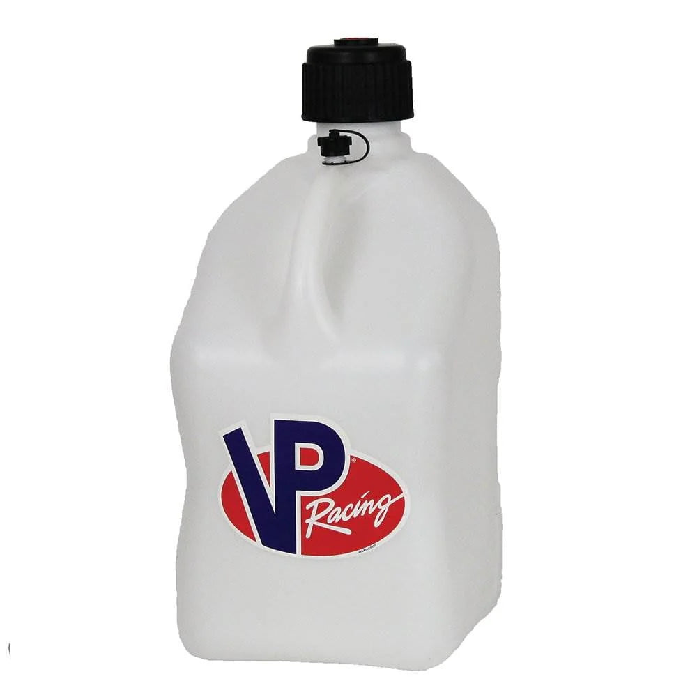 VP Racing Fuels 5.5 Gallon Utility Container White w/ 14' Standard Hose (2 Pack)