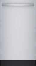 Bosch - 800 Series 18 Top Control Smart Built-In Dishwasher with 3rd Rack and 44 dBA - Silver