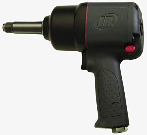 1/2 Air Impact Wrench, 650 ft-Lbs Max Torque, Pistol Grip, 2 Extended Anvil