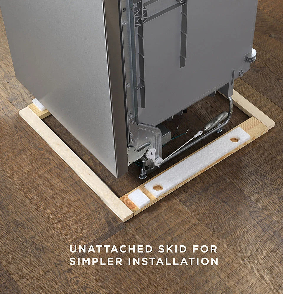 GE - Front Control Built-In Dishwasher with 55 dBA - Bisque