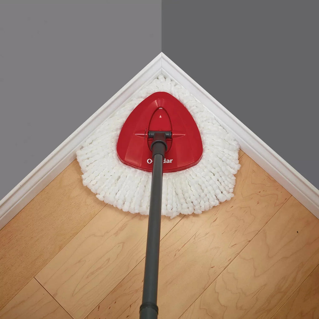 O-Cedar Easy Wring Spin Mop and Bucket System with 3 Extra Refills💝 Last Day For Clearance