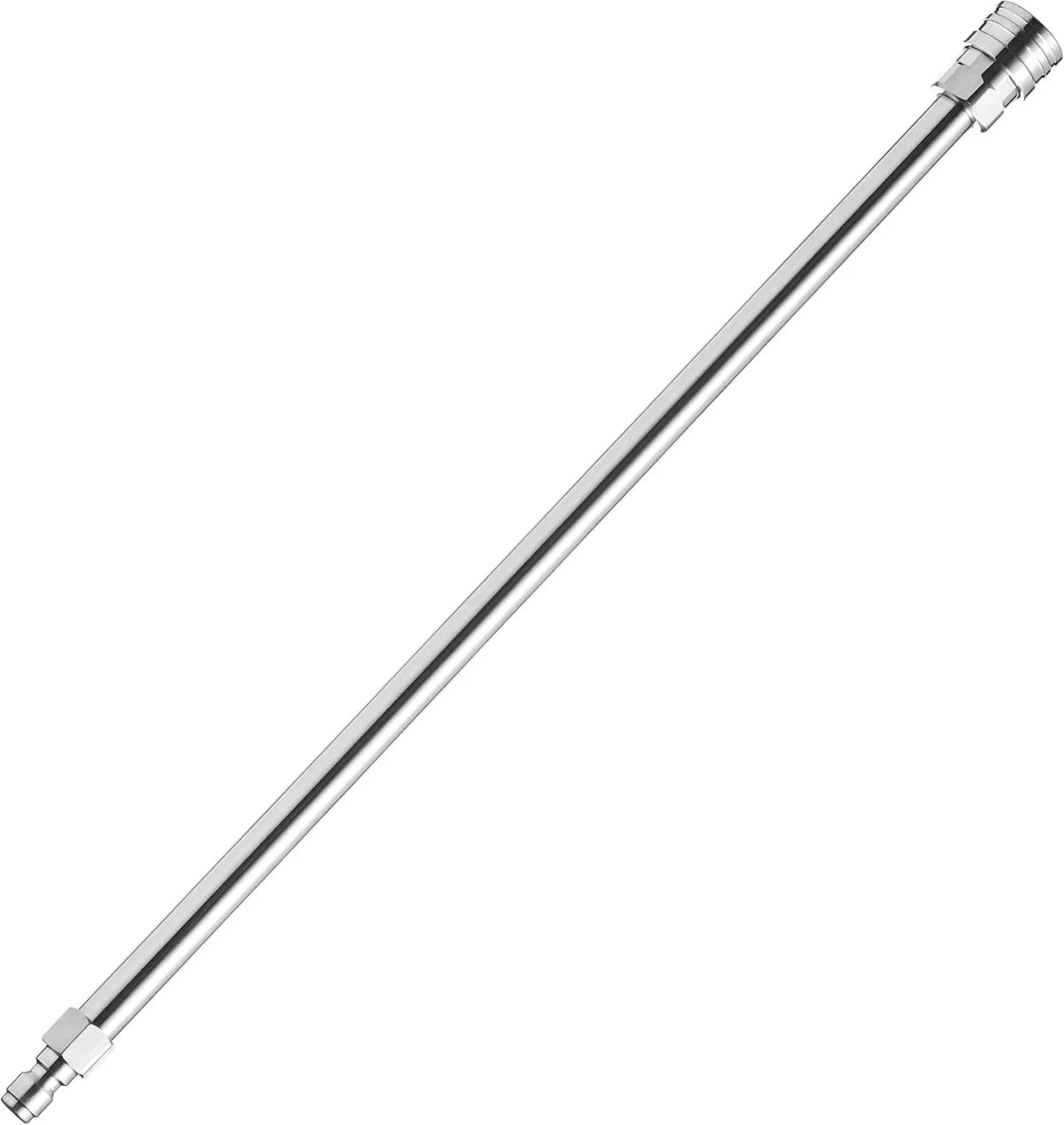 Pressure Washer Extension Wand - 120 Upgrade Power Washer Lance - Pressure Washer Accessories with 5 Nozzle Tips - 30°/90°/120° Curved Rod, 1/4 Quick Connect