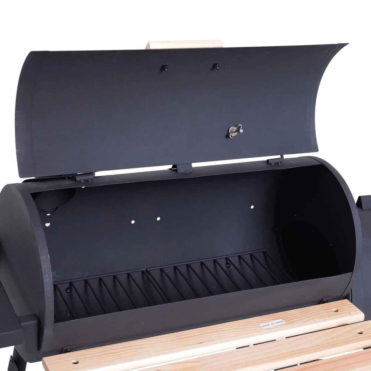 Outsunny 48 Steel Portable Backyard Charcoal BBQ Grill and Offset Smoker Combo
