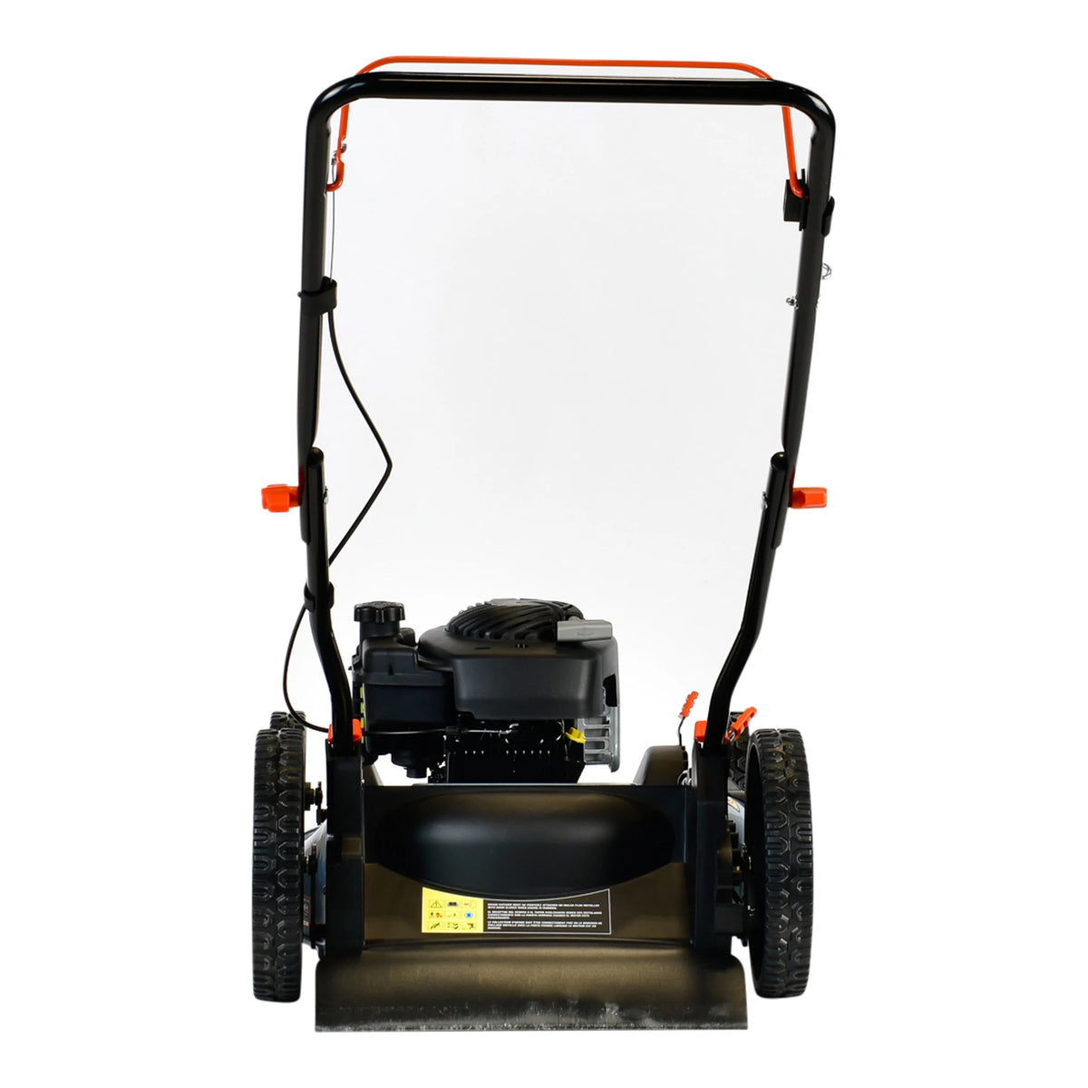 SENIX 21In Gas Lawn Mower, 125cc 4-Cycle Briggs & Stratton Engine, 2-In-1 Push Lawnmower, 6 Height Adjustment with 11In Rear Wheels, LSPG-M4