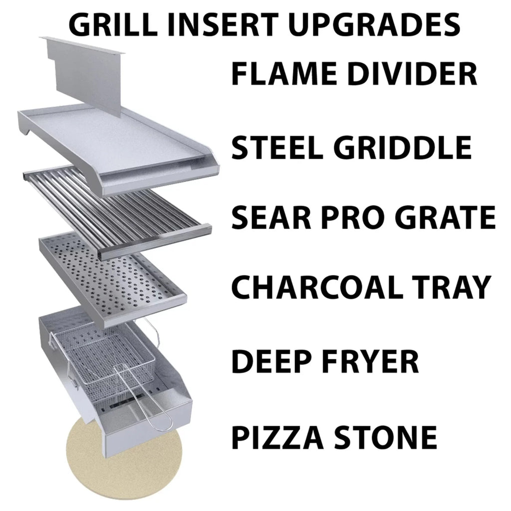 Ruby 4 Burner Pro-Sear 36- Natural Gas