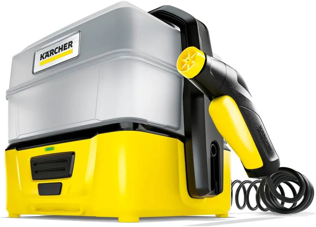 K?rcher OC 3 Plus Mobile Outdoor Cleaner, 1.8 gal. Water Tank, Spray Gun and Hose, Battery Operated, for on-The-go Cleaning, 72 PSI
