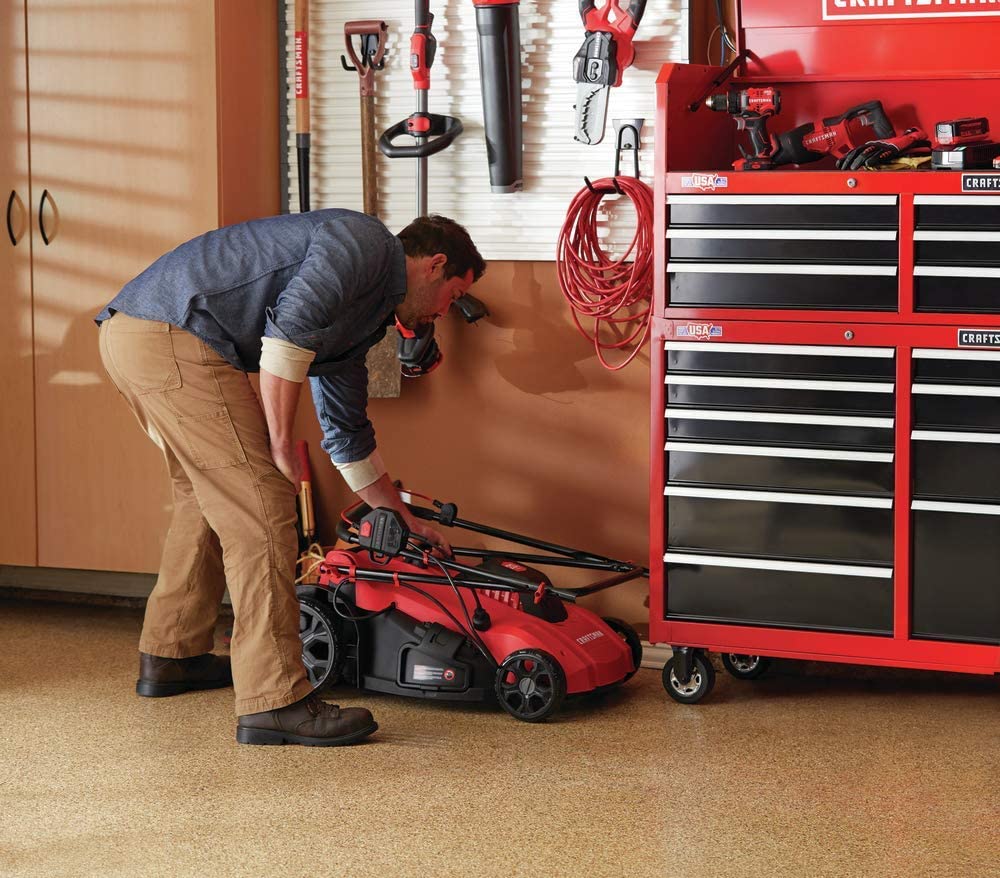 CRAFTSMAN Electric Lawn Mower�� 20-Inch�� Corded�� 13-Ah (CMEMW213)