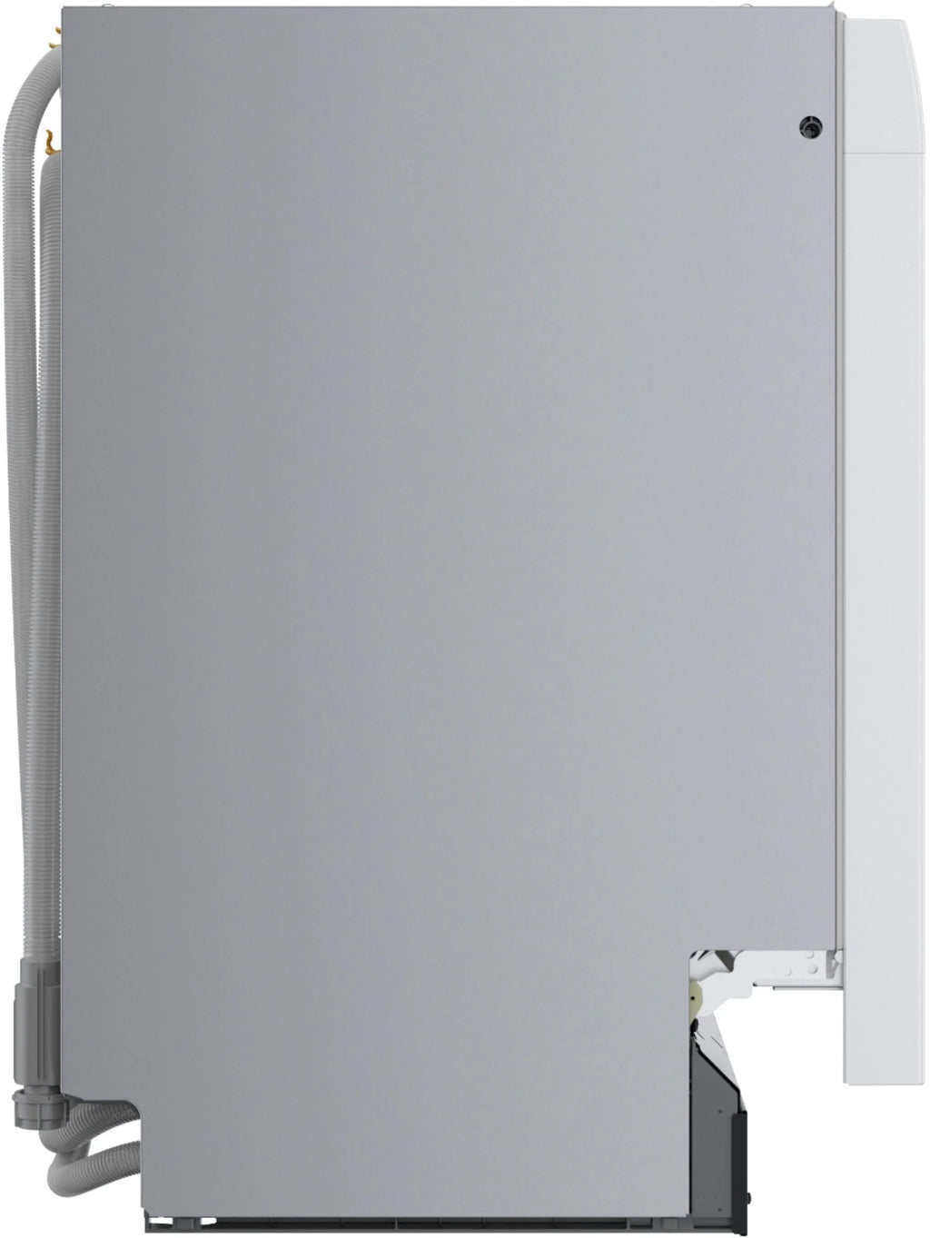 Bosch - 300 Series 18 Front Control Smart Built-In Dishwasher with 3rd Rack and 46 dBA - White