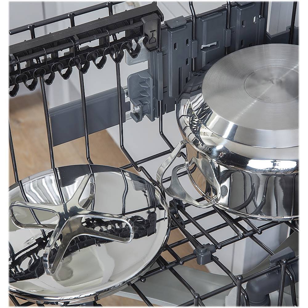 Café - 24 Top Control Tall Tub Built-In Dishwasher with Stainless Steel Tub - Stainless steel