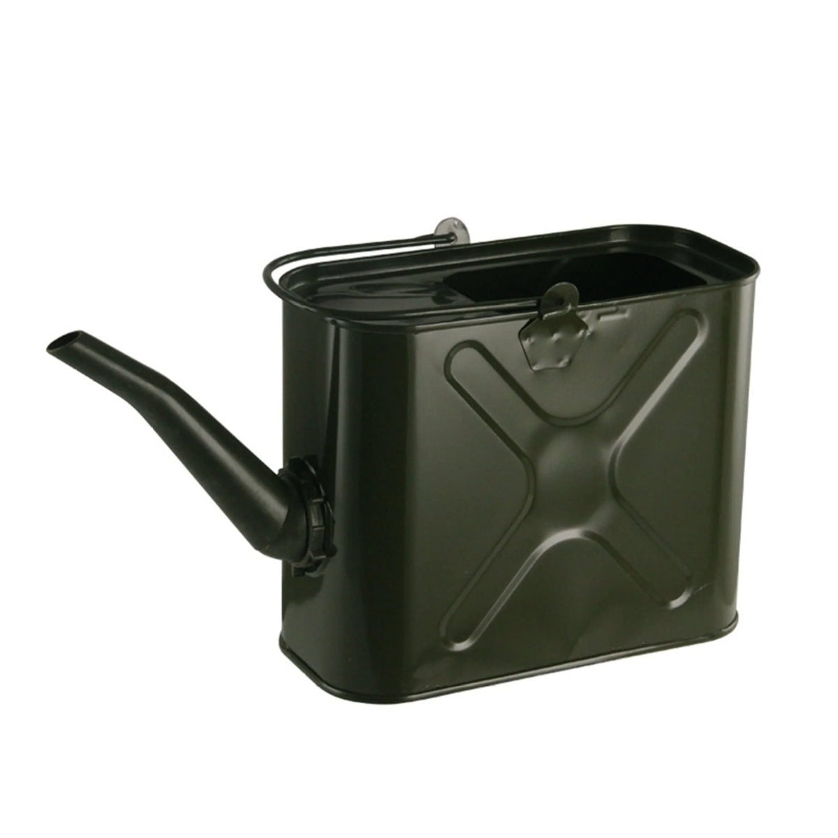 EUBUY 15L Metal Jerry Can with Handle for Water Petrol Oil Water