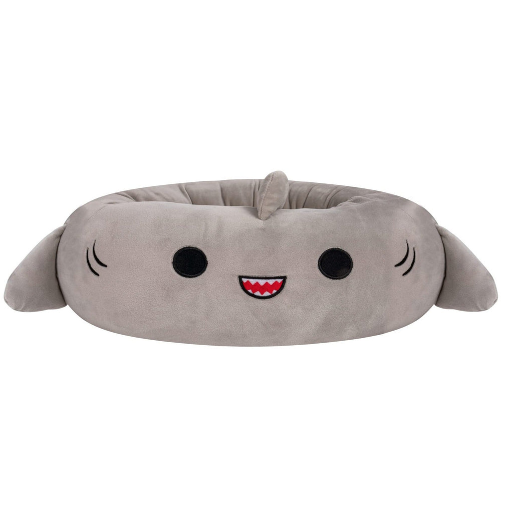 Enclosed Pet Bed with Plush Fabric and Cushioned Filling for Small Dogs and Cats