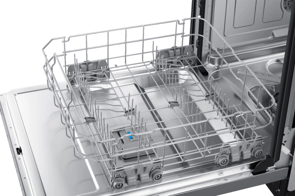 Samsung - StormWash 24 Top Control Built-In Dishwasher with AutoRelease Dry, 3rd Rack, 42 dBA - Stainless steel