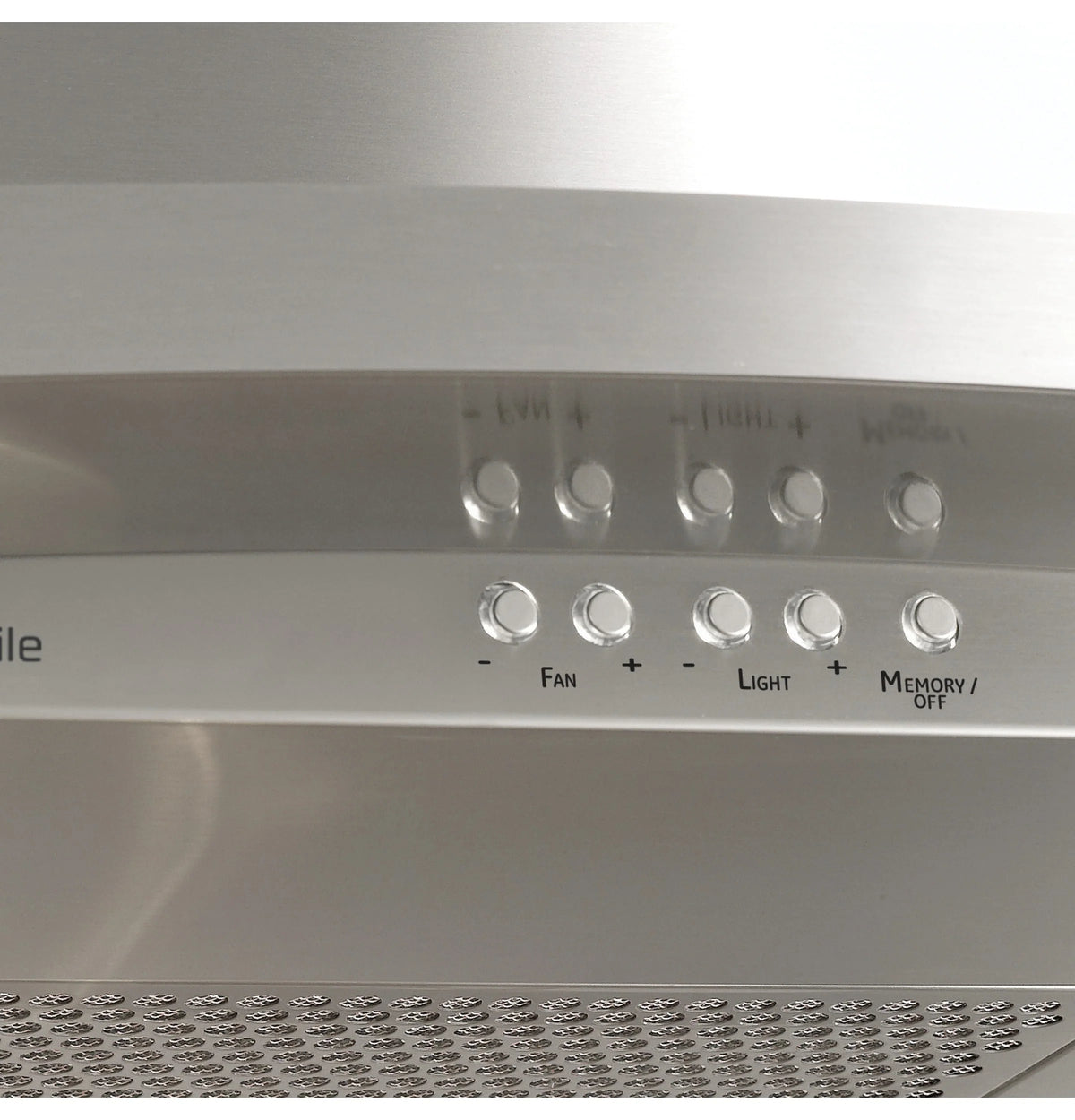 GE Profile - Designer 36 Convertible Range Hood - Stainless steel