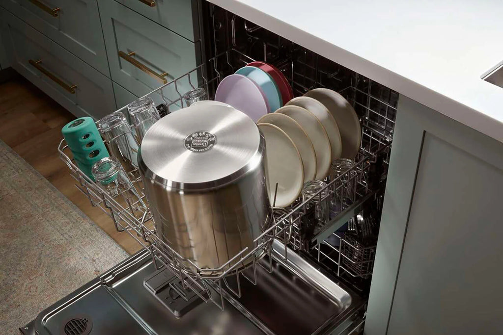 Whirlpool - 24 Top Control Built-In Dishwasher with Stainless Steel Tub, Large Capacity with Tall Top Rack, 50 dBA - Black