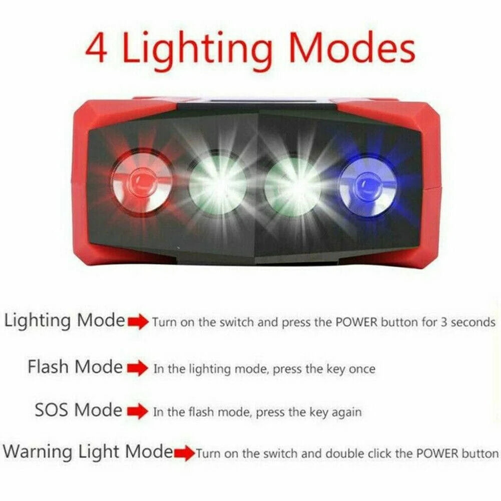 Car Jump Starter, 600A Peak 99800mAh Portable Mini Slim Charger Power Bank (up to 12V 6.0L Gasoline Vehicles & 12V 3.0L Diesel Car) LED Flash Light Battery Booster