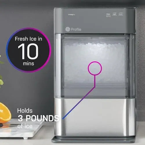 GE Profile Opal 2.0, Chewable Crunchable Countertop Nugget Ice Maker