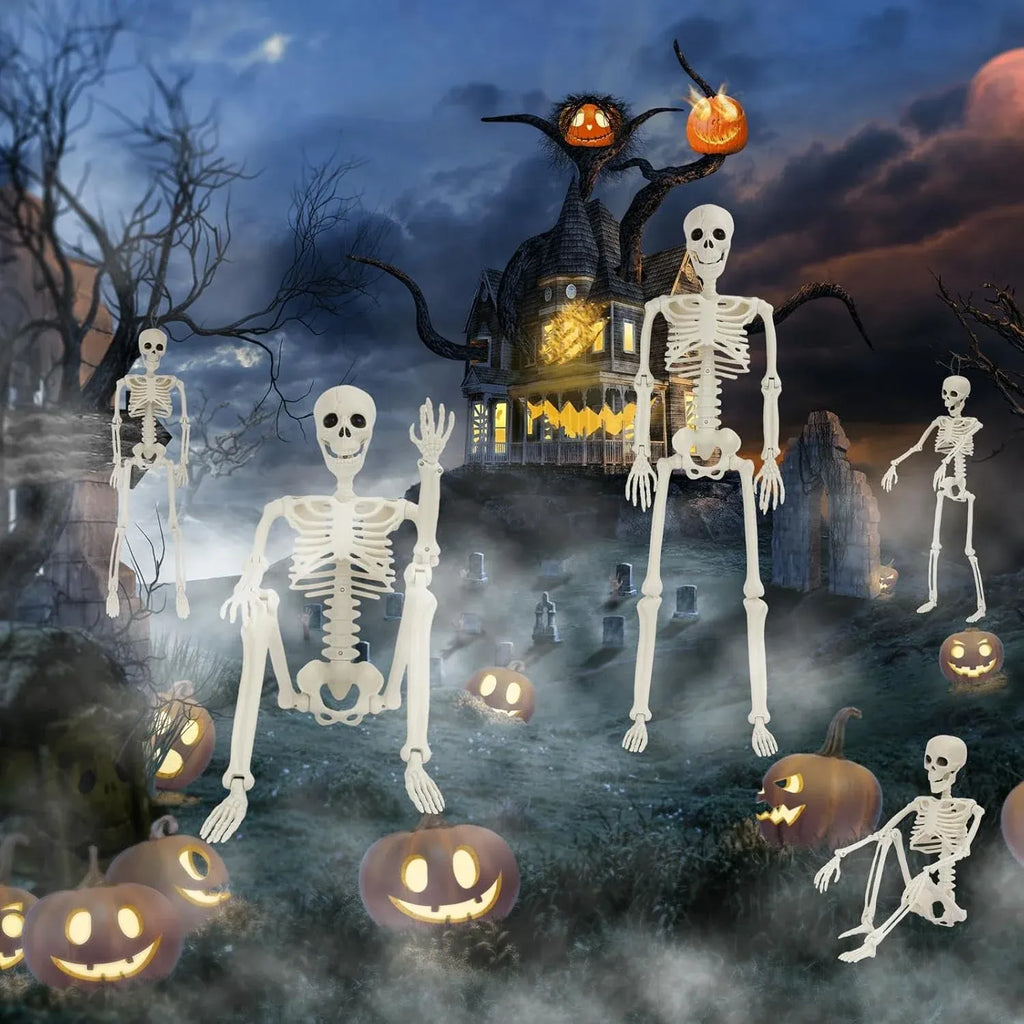 5 Pack Skeleton Halloween Decorations, 2 36 Decor with Style 1