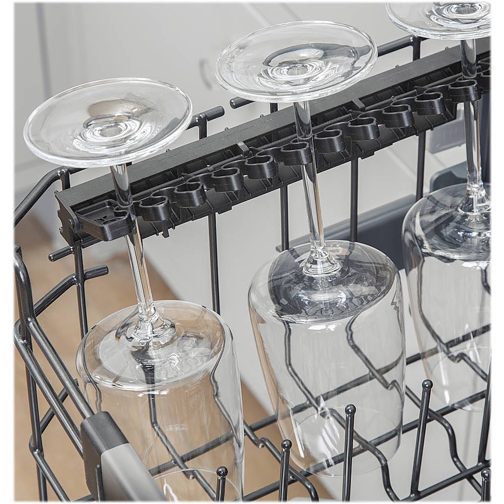 Café - 24 Top Control Tall Tub Built-In Dishwasher with Stainless Steel Tub - Stainless steel