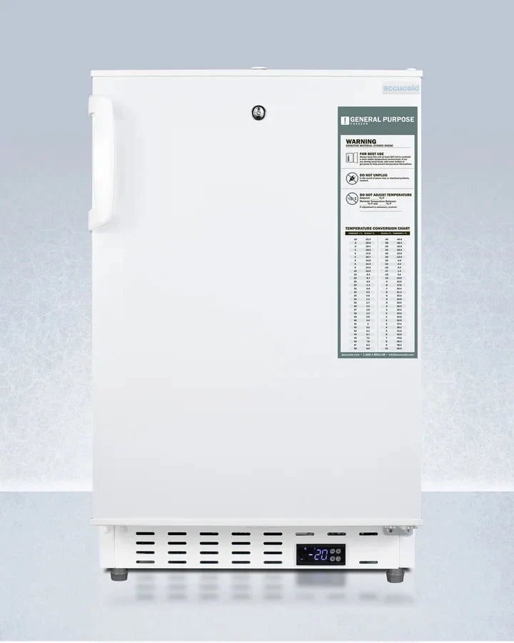 20 Wide Built-In Vaccine All-Freezer, ADA Compliant