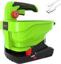 7.2V Cordless Seed Spreader - Capacity 3.3L, 2.0Ah Built-in Battery, Charging Cable Included, Handheld Fertilizer, 2.5h Standby Time, for Fertilizer, Seeds