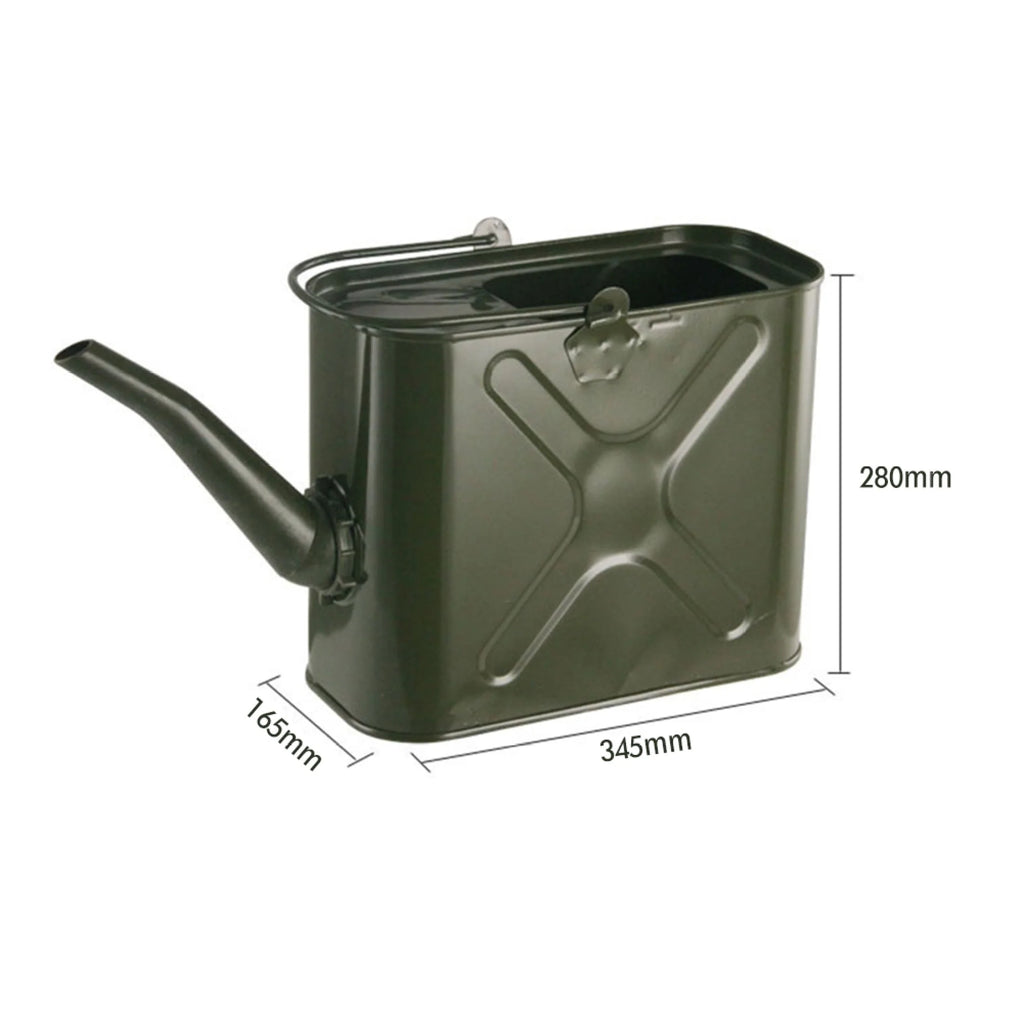 EUBUY 15L Metal Jerry Can with Handle for Water Petrol Oil Water
