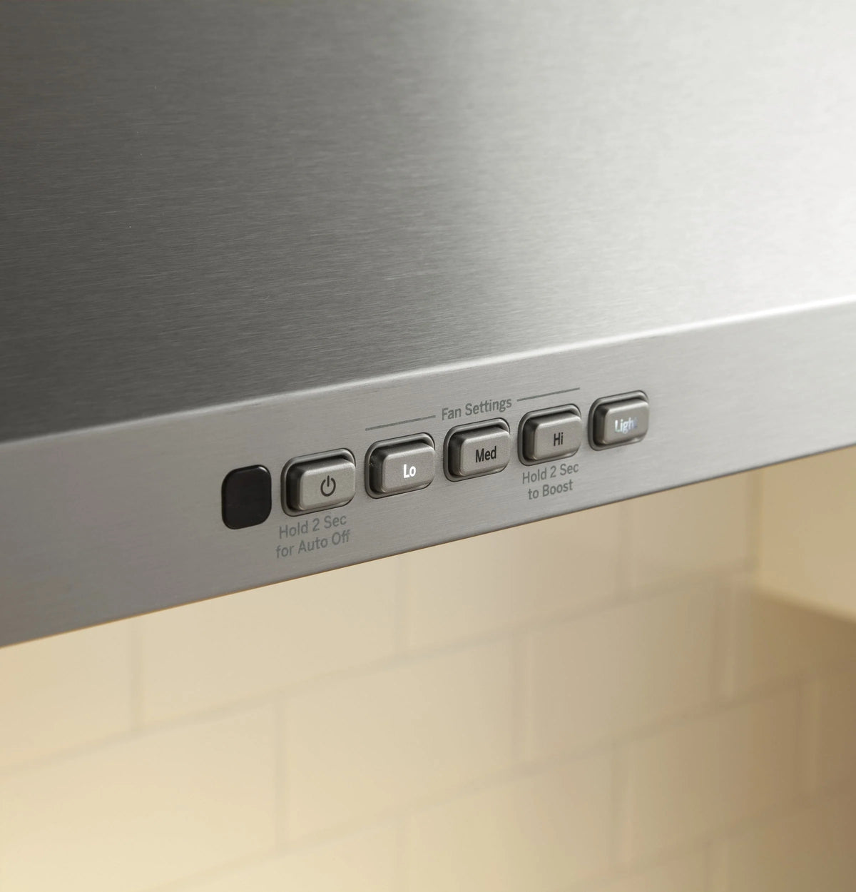 GE - 36 Convertible Range Hood - Stainless steel