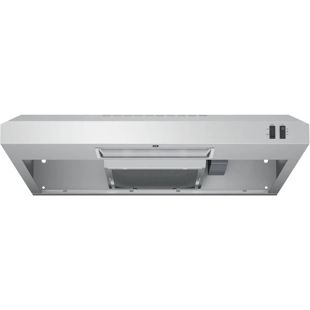 GE - 30 Convertible Range Hood - Stainless steel