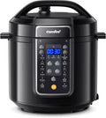 16 in 1 Electric Pressure Cooker Instant Multi Cooker Olla de Presion Non-Stick Pot Yogurt Maker Rice Cooker Slow Cooker Sauté Steamer 8 Quarts for Family Feast