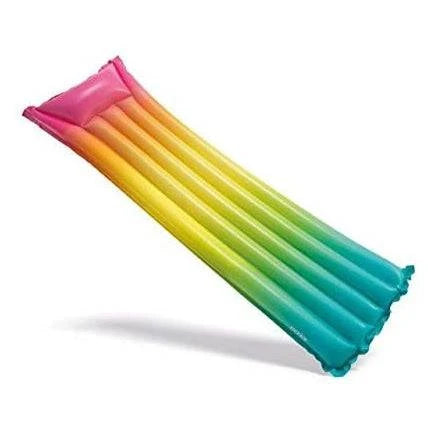 Intex Inflatable Rainbow Ombre Pool Mat