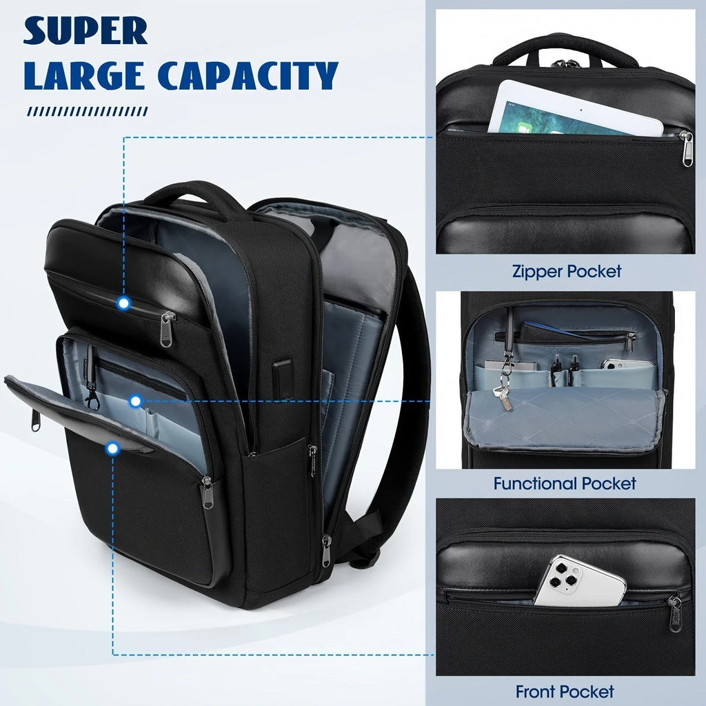 15.6  Business Laptop Backpack: Perfect for Work, Travel, & School