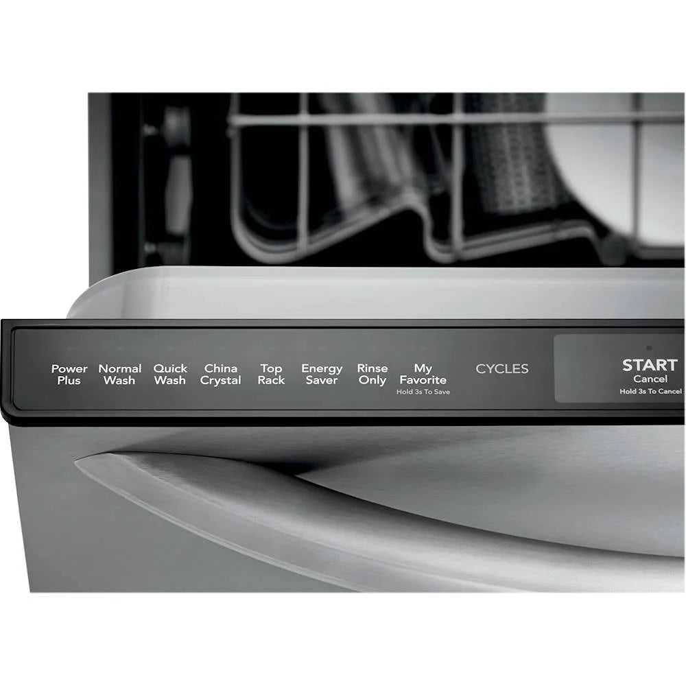 Frigidaire - Gallery 24 Compact Top Control Built-In Dishwasher with 49 dBa - Stainless steel