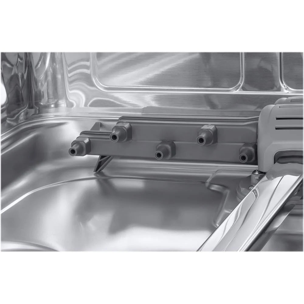Samsung - Linear Wash 24 Top Control Built-In Dishwasher with AutoRelease Dry, 39 dBA - Black stainless steel