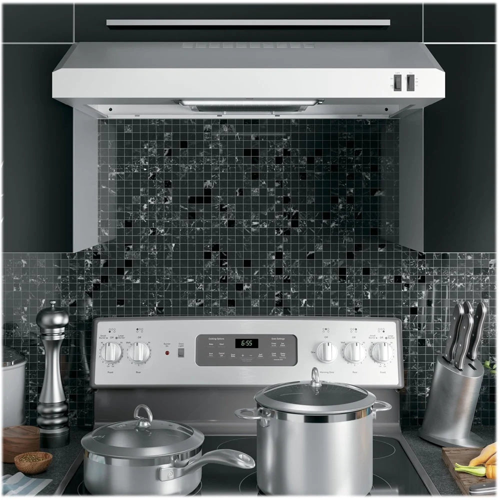 GE - 30 Convertible Range Hood - Stainless steel