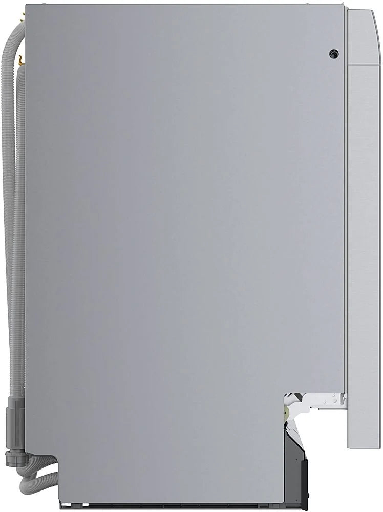 Bosch - 300 Series 18 Front Control Smart Built-In Dishwasher with 3rd Rack and 46 dBA - Silver