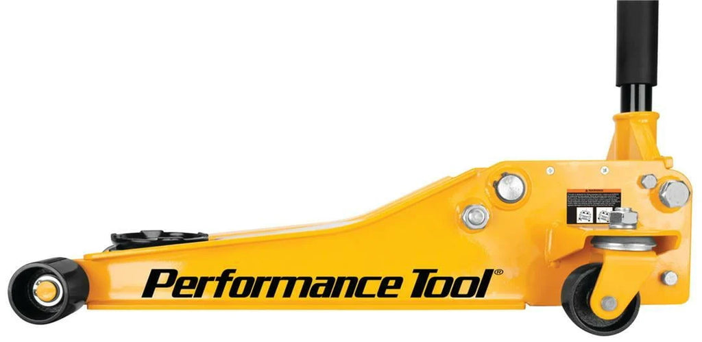 Performance Tool W1617 3-Ton 6,000 lb Heavy Duty Steel Garage Service Jack, 3-1/8 to 19-7/8 Lift