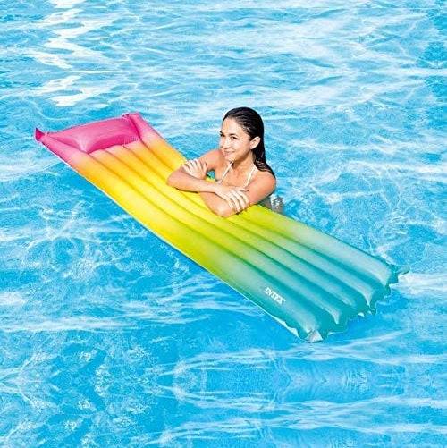 Intex Inflatable Rainbow Ombre Pool Mat