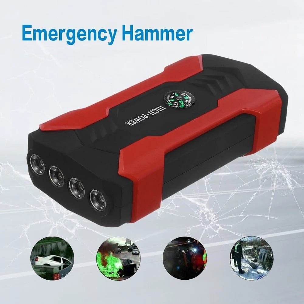 12V Car Jump Starter Portable Power Bank Battery Engine Booster 600A 69800mah