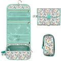 Cosmetics Organizer with Transparent Panel and Metal Hook, Water Resistant