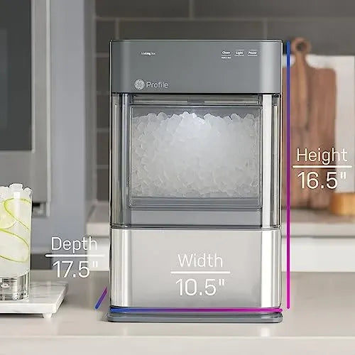 GE Profile Opal 2.0, Chewable Crunchable Countertop Nugget Ice Maker