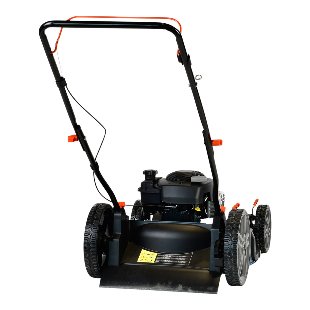 SENIX 21In Gas Lawn Mower, 125cc 4-Cycle Briggs & Stratton Engine, 2-In-1 Push Lawnmower, 6 Height Adjustment with 11In Rear Wheels, LSPG-M4