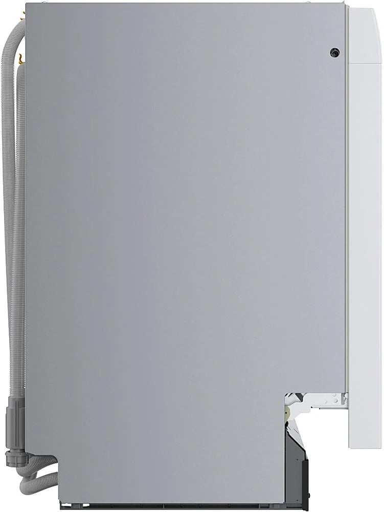 Bosch - 300 Series 18 Front Control Smart Built-In Dishwasher with 3rd Rack and 46 dBA - White