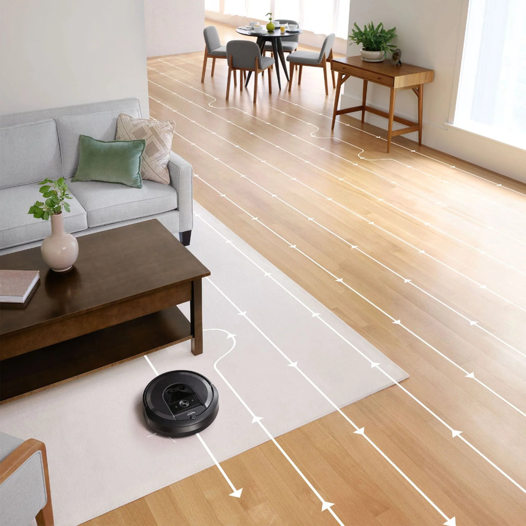 iRobot Roomba i7+ (7550) Wi-Fi Connected Self-Emptying Robot Vacuum - Charcoal
