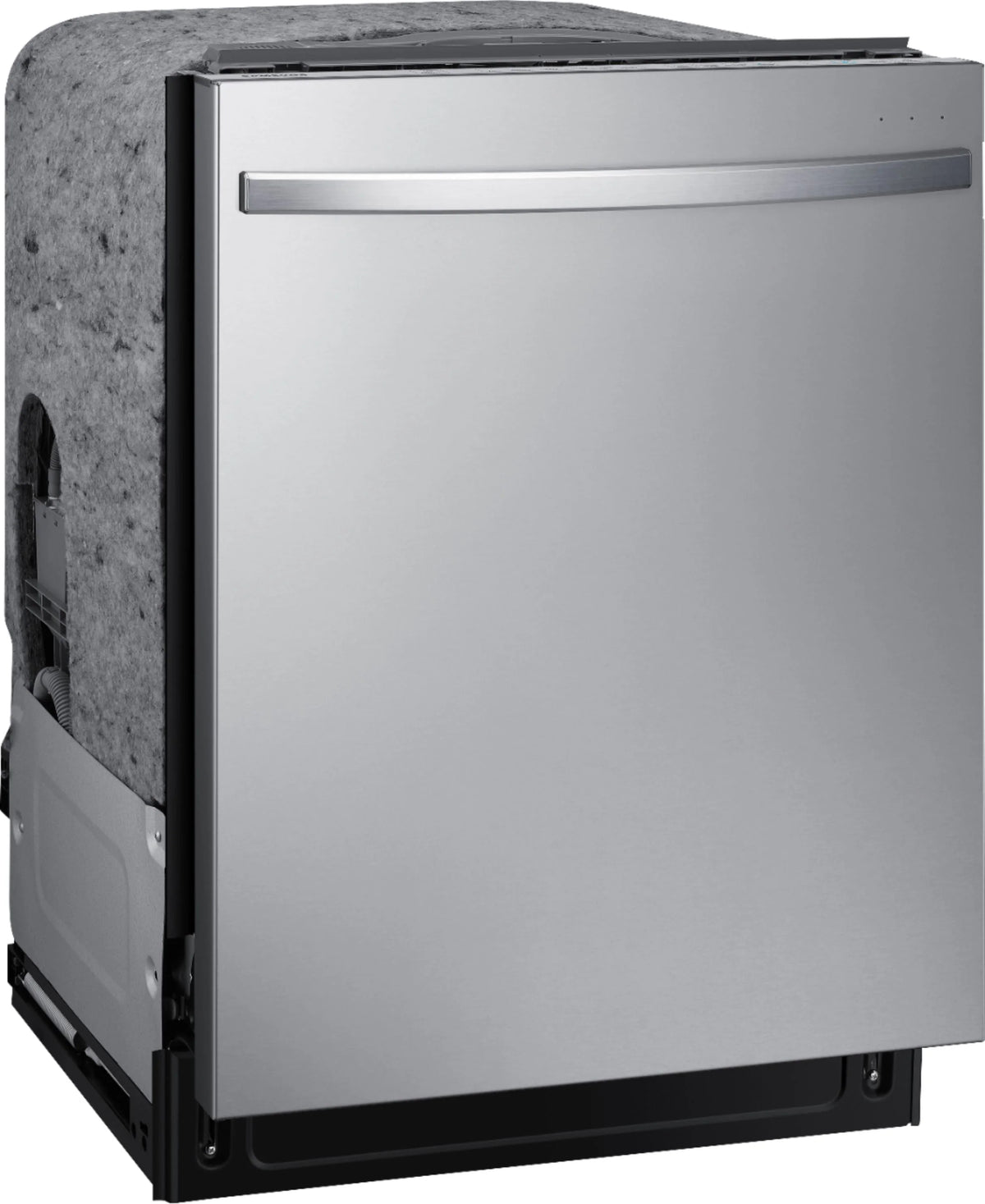 Samsung - StormWash 24 Top Control Built-In Dishwasher with AutoRelease Dry, 3rd Rack, 42 dBA - Stainless steel