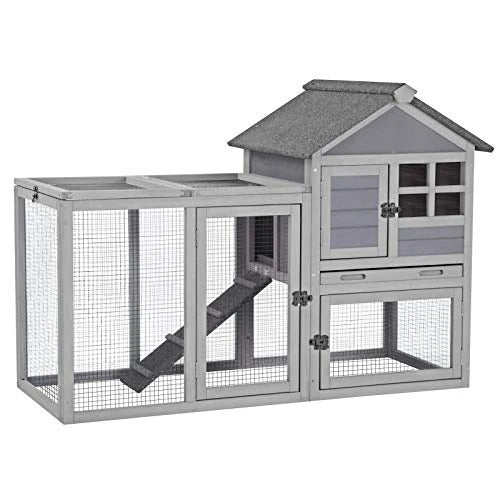 Rabbit Indoor Outdoor Guinea Grey 2