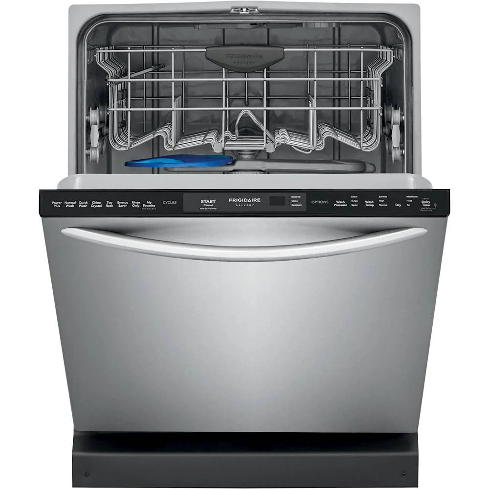Frigidaire - Gallery 24 Compact Top Control Built-In Dishwasher with 49 dBa - Stainless steel