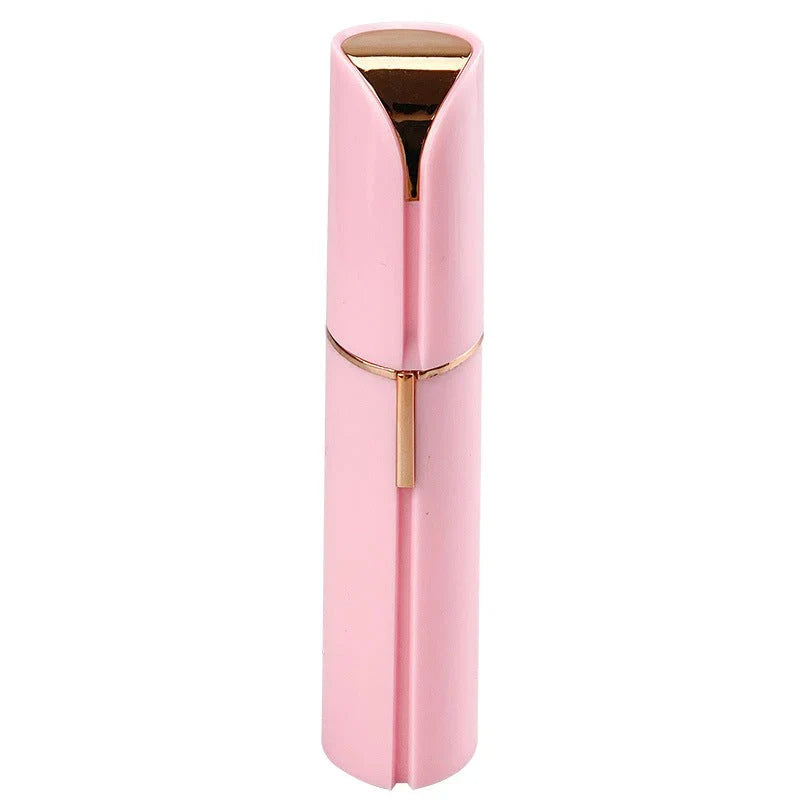 Electric Facial Hair Remover with Stainless Steel Blades for Sensitive Skin,  Portable
