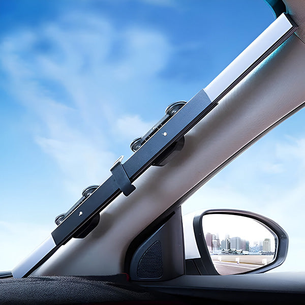 Foldable Car Window Sunshade with Reflective Heat Barrier and UV  Protection