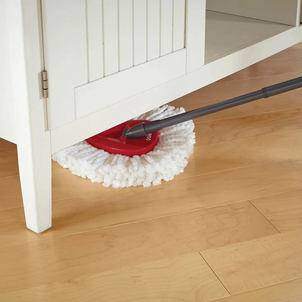 O-Cedar Easy Wring Spin Mop and Bucket System with 3 Extra Refills💝 Last Day For Clearance
